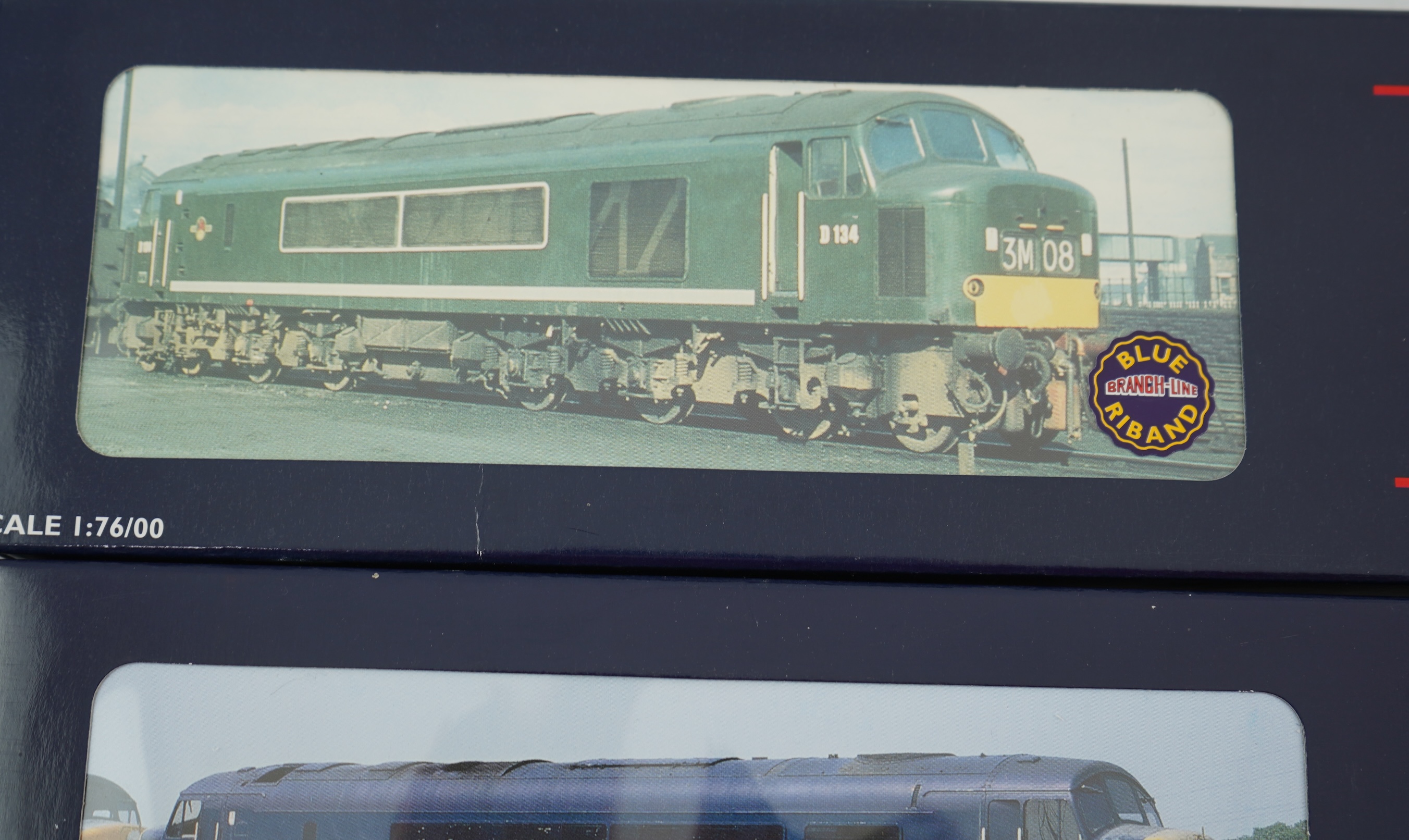 Two boxed Bachmann Branchline 00 gauge railway BR diesel locomotives; a class 45 1Co-Co1, D67, (32-675), together with a class 44 1Co-Co1, Scarfell Pike D1, (32-650)